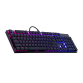 Tastatura gaming Cooler Master SK650, Mecanica, Cherry MX RGB Low Profile, Iluminare LED